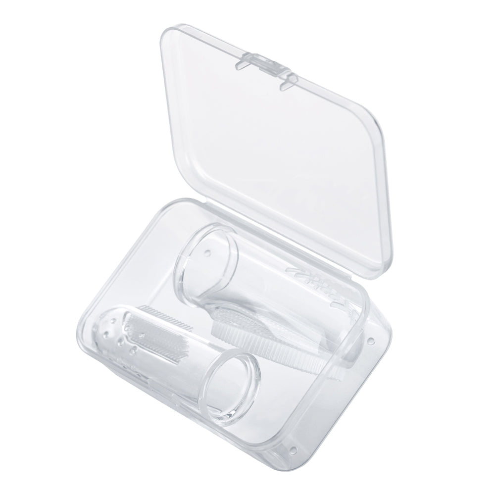 Haakaa Fingratannbursti (2 stk)