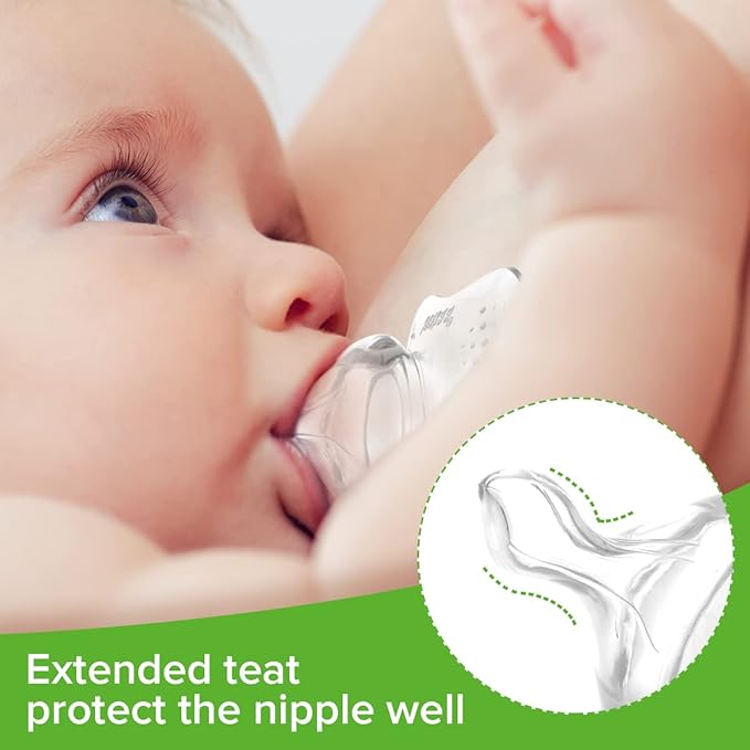 Haakaa brjóstargjafahattur - orthodontic nipple