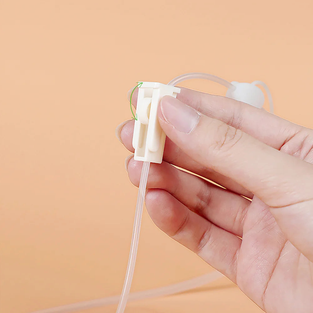 Haakaa auka Næringarslanga í Hjálparbrjóst