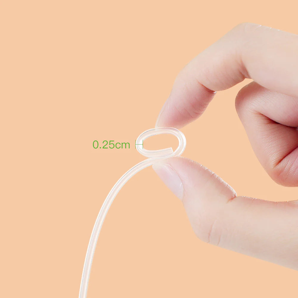 Haakaa auka Næringarslanga í Hjálparbrjóst